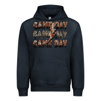 Navy game day game day football lightning bolt Urban Hoodie - Zillion Design Studio