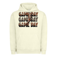 Pigment Pistachio game day game day football lightning bolt Urban Hoodie - Zillion Design Studio