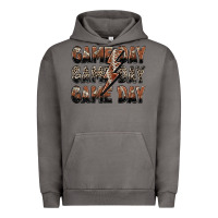 Pigment Tornado game day game day football lightning bolt Urban Hoodie - Zillion Design Studio