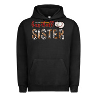 Pigment Black baseball sister with leopard Urban Hoodie - texasbilliewilder