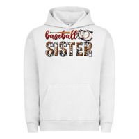 Pigment Lunar Rock baseball sister with leopard Urban Hoodie - texasbilliewilder
