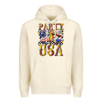 Sandshell party in the usa with leopard Premium Hoodie - texasbilliewilder