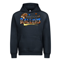 Navy raising ballers football Urban Hoodie - Zillion Design Studio
