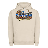 Pigment French Oak raising ballers football Urban Hoodie - Zillion Design Studio