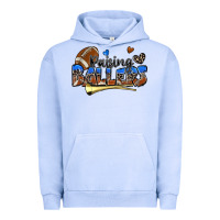 Pigment Grape Ice raising ballers football Urban Hoodie - Zillion Design Studio
