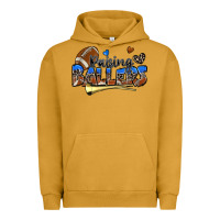 Pigment Peanut Butter raising ballers football Urban Hoodie - Zillion Design Studio