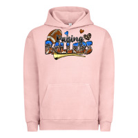 Pigment Salmon raising ballers football Urban Hoodie - Zillion Design Studio