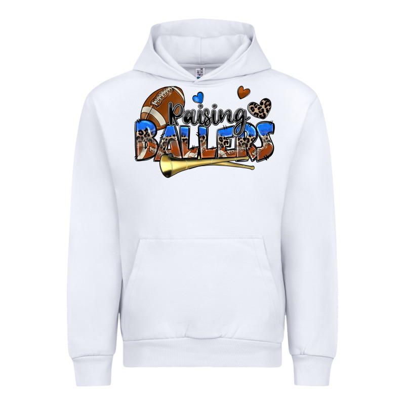 Raising Ballers Football Urban Hoodie by Zillion Design Studio | Teevron