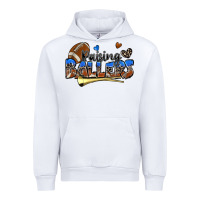 White raising ballers football Urban Hoodie - Zillion Design Studio
