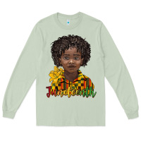 Matcha juneteenth black boy Long Sleeve Tee - BarkalooDesign