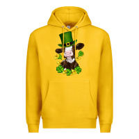 Lemon st patricks day cow Premium Hoodie - RanaPortraitStore