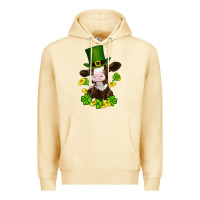 Pina Colada st patricks day cow Premium Hoodie - RanaPortraitStore