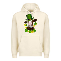 Tofu st patricks day cow Premium Hoodie - RanaPortraitStore
