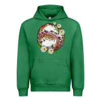 Emerald baseball with patterns Urban Hoodie - texasbilliewilder