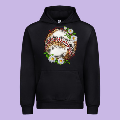 Urban Hoodie baseball with patterns
