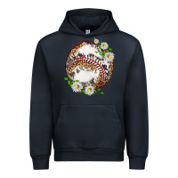 Navy baseball with patterns Urban Hoodie - texasbilliewilder