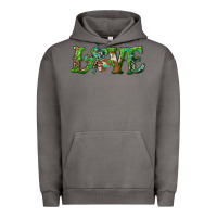 Pigment Tornado love with shamrock Urban Hoodie - RanaPortraitStore