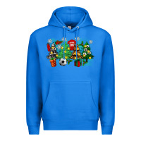 True Royal christmas trees with soccer Premium Hoodie - Zillion Design Studio