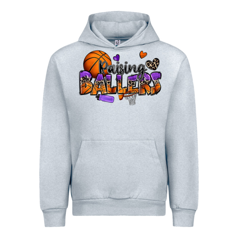 Raising Ballers Basketball Urban Hoodie by Zillion Design Studio | Teevron