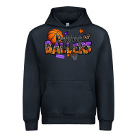 Navy raising ballers basketball Urban Hoodie - Zillion Design Studio