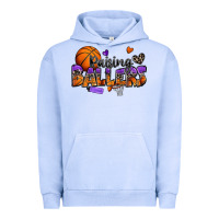 Pigment Grape Ice raising ballers basketball Urban Hoodie - Zillion Design Studio