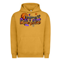 Pigment Peanut Butter raising ballers basketball Urban Hoodie - Zillion Design Studio