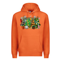 Carrot christmas trees with volleyball Premium Hoodie - Zillion Design Studio