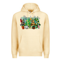 Pina Colada christmas trees with volleyball Premium Hoodie - Zillion Design Studio