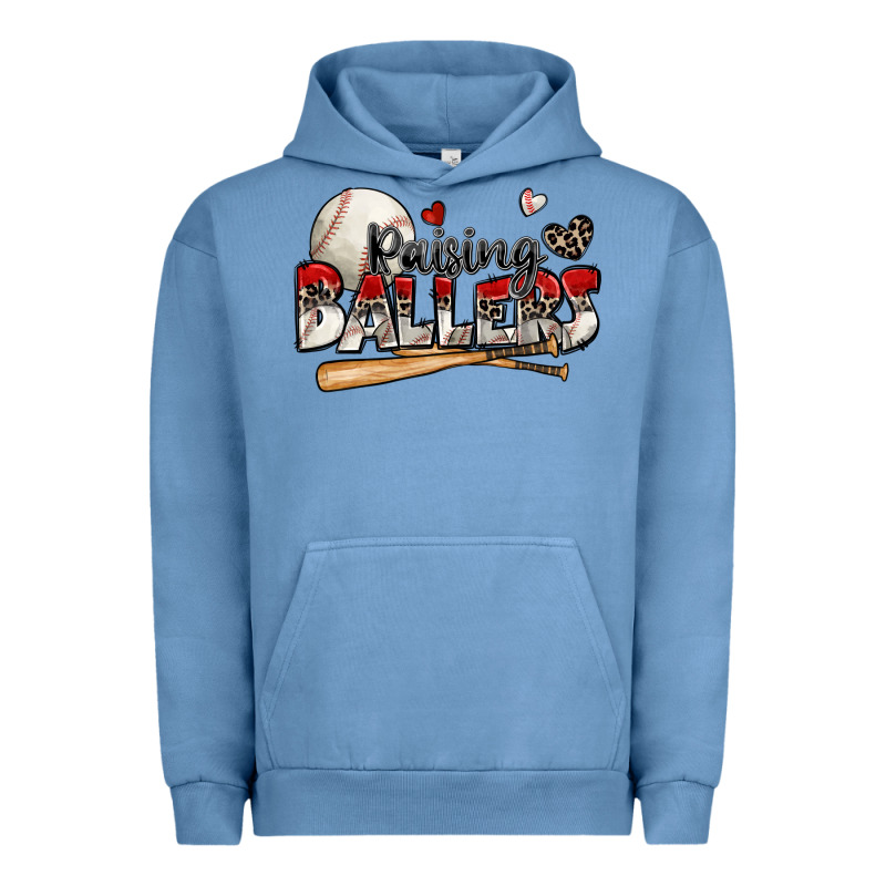 Raising Ballers Baseball Urban Hoodie by Zillion Design Studio | Teevron