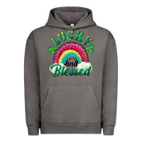 Pigment Tornado Lucky and blessed rainbow Urban Hoodie - RanaPortraitStore