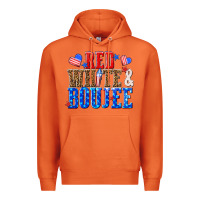 Carrot red white and boujee billie wilder Premium Hoodie - texasbilliewilder