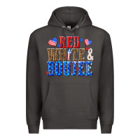 Smoke red white and boujee billie wilder Premium Hoodie - texasbilliewilder