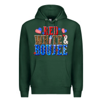 Sports Green red white and boujee billie wilder Premium Hoodie - texasbilliewilder