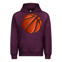 Mauve Wine basketball Urban Hoodie - texasbilliewilder
