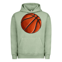 Pigment Oil Green basketball Urban Hoodie - texasbilliewilder