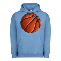 Pigment Pebble Blue basketball Urban Hoodie - texasbilliewilder