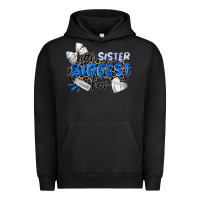 Pigment Black little sister biggest fan volleyball Urban Hoodie - Zillion Design Studio