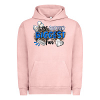 Pigment Salmon little sister biggest fan volleyball Urban Hoodie - Zillion Design Studio