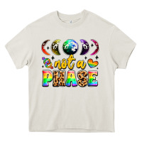 Cream not a phase pride moon Heavy Core Tee - LillyAllenDesigns