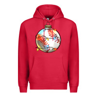 Cardinal christmas baseball Premium Hoodie - Zillion Design Studio