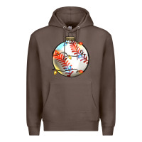 Coffee christmas baseball Premium Hoodie - Zillion Design Studio