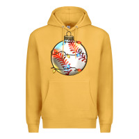 Mustard christmas baseball Premium Hoodie - Zillion Design Studio