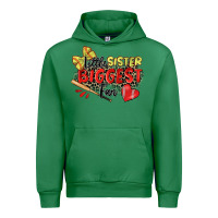 Emerald little sister biggest fan softball Urban Hoodie - Zillion Design Studio