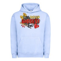 Pigment Grape Ice little sister biggest fan softball Urban Hoodie - Zillion Design Studio