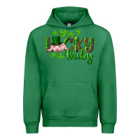 Emerald Lucky Baby With Pig Urban Hoodie - RanaPortraitStore