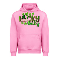Fuchsia Pink Lucky Baby With Pig Urban Hoodie - RanaPortraitStore