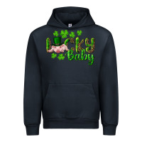 Navy Lucky Baby With Pig Urban Hoodie - RanaPortraitStore