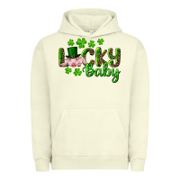 Pigment Pistachio Lucky Baby With Pig Urban Hoodie - RanaPortraitStore