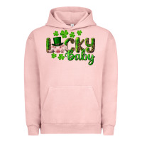 Pigment Salmon Lucky Baby With Pig Urban Hoodie - RanaPortraitStore