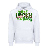 White Lucky Baby With Pig Urban Hoodie - RanaPortraitStore